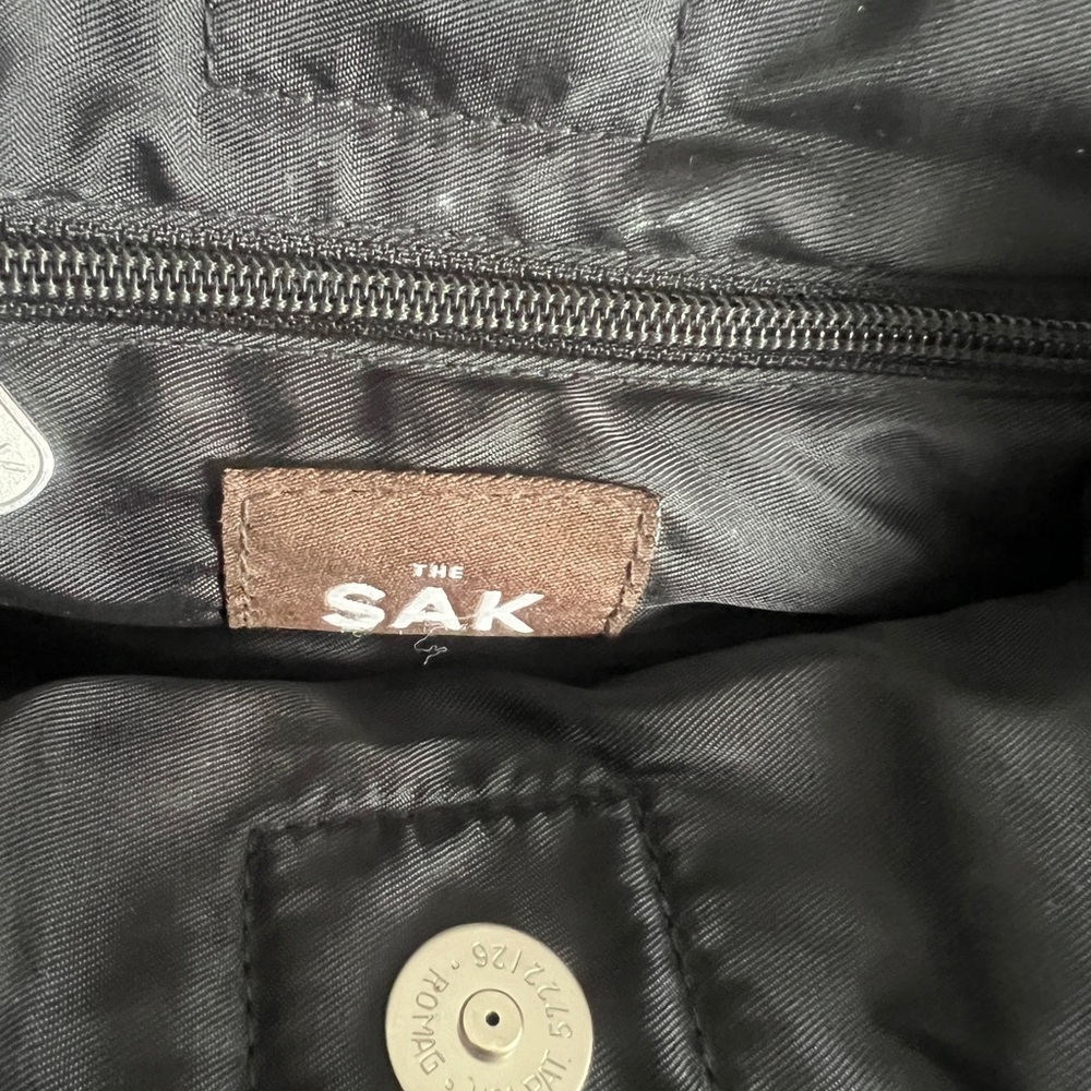 The Sak Crochet Mini Handbag Black - Picture 7 of 10